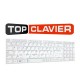 Clavier Toshiba Satellite - Chiclet - Blanc