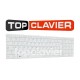 Clavier Toshiba Satellite - Version classique - Blanc