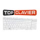 Clavier Toshiba - Mp-08H76f063561 - G83c000bm2fr - Blanc