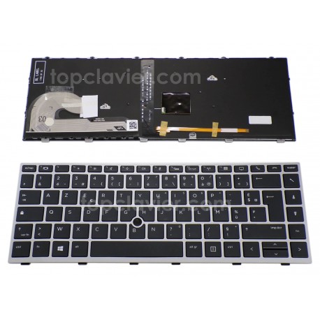 Clavier HP EliteBook 830 G5